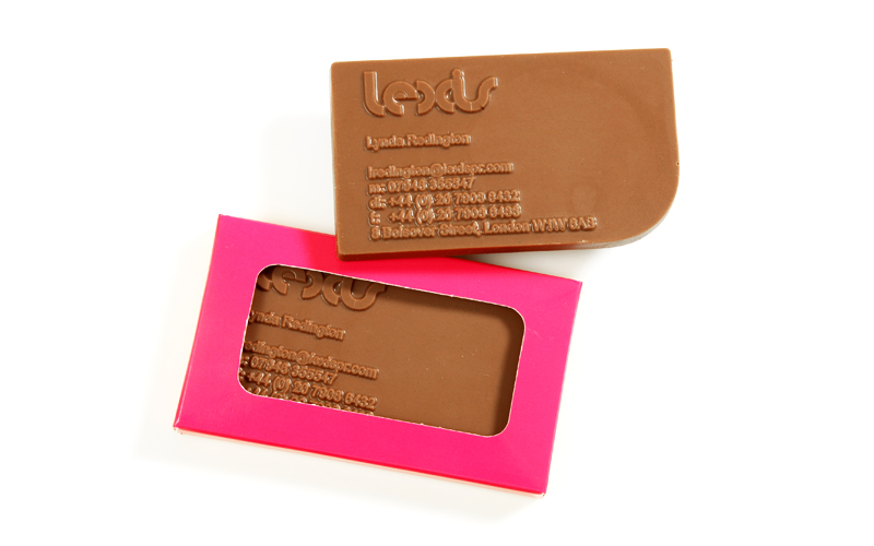 Chocolate Business Cards