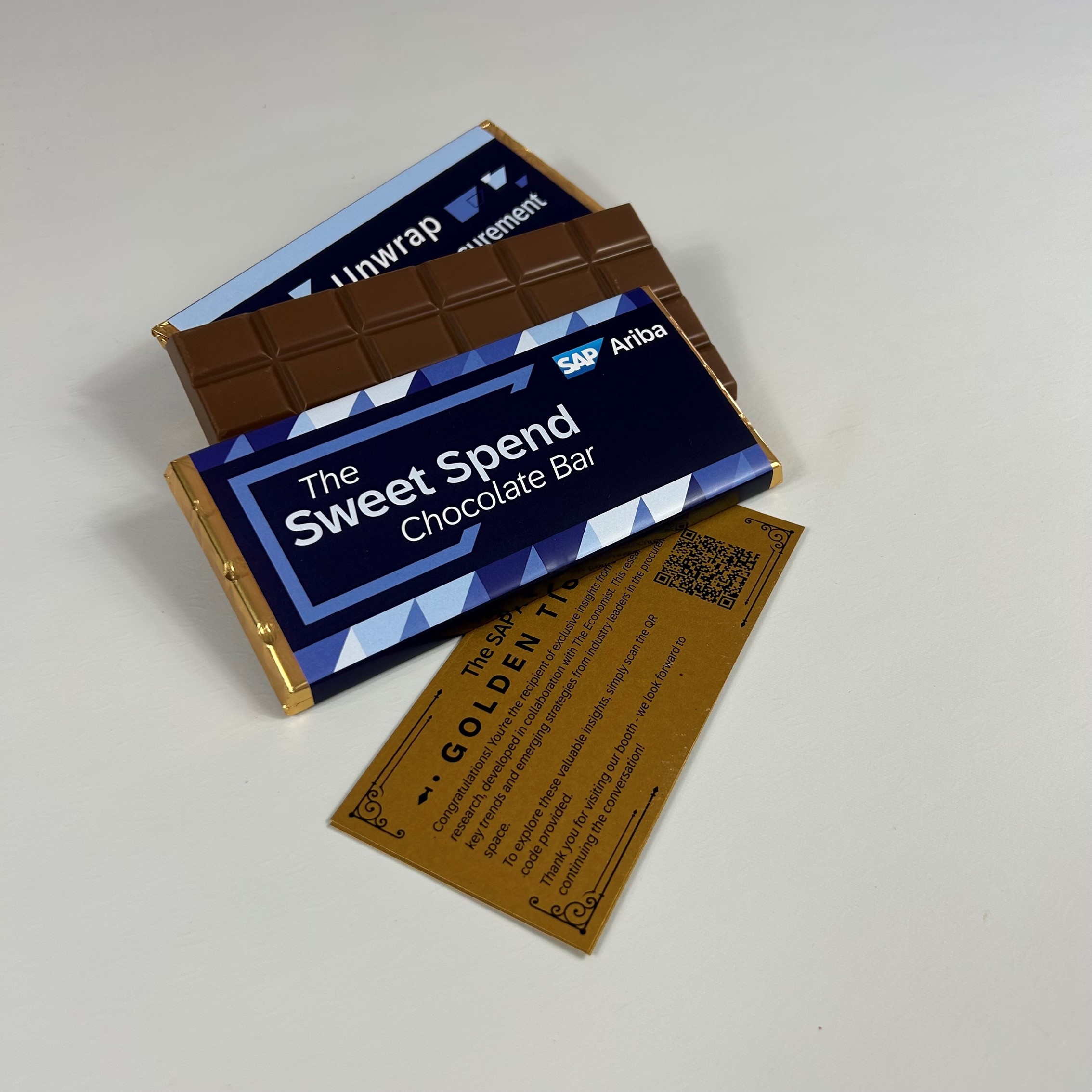 Custom Branded Chocolate for Your Trade Show in Ireland, the UK or Europe