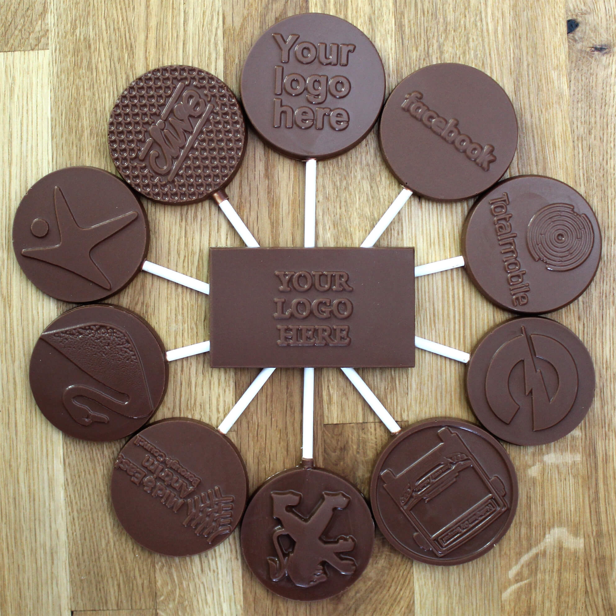 Chocolate With Logo