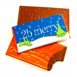 Corporate Chocolate Christmas Bar & Packaging Ideas