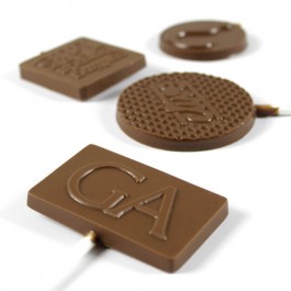 Logo Chocolate Lollipops