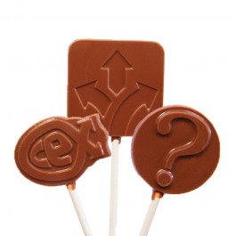 Bespoke Chocolate Lollipops