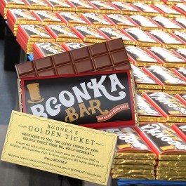 Golden Ticket Chocolate Bar