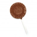 Chocolate Logo Lollipop