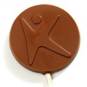 Kingsgate logo in chocolate 