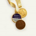 75mm Diameter Bespoke Chocolate Medal