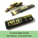 Chocolate bricks - box of 8