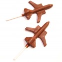 Chocolate airplane giveaways