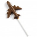 Promotional chocolate Aeroplane lollipop