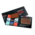 Promotional chocolate business card