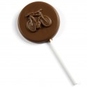 Personalised Chocolate Bicycle Lollipop