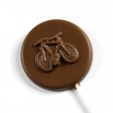 Bicycle Custom Chocolate Lollipops