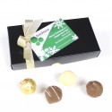 Corporate Christmas 8 chocolate Gift box & tag