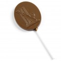 Personalised Chocolate Cricket Stumps Lollipop