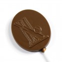 Cricket Stumps Custom Chocolate Lollipop