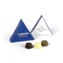 Branded 3 Chocolate Box with solid Belgian chocolates