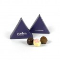 Corporate Branded 3 Chocolate Box with Luxury truffles