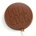 Charity Fundraiser chocolate lollipop
