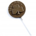Personalised Good Luck Chocolate Lollipop