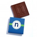 Corporate chocolate bar and wrapper
