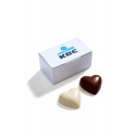 Branded chocolates, promotional chocolate hearts
