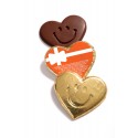 Corporate Branded Chocolate Foil Wrapped Heart