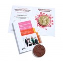 Chocolate Business Event Invitation - Branded Card & Chocolate Coin