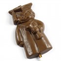 Personalised chocolate graduate lollipop