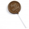 Personalised Happy Birthday Chocolate Lollipop