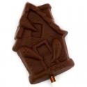 Promotional Haunted House Chocolate Lollipop