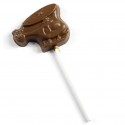 Personalised Helicopter chocolate lollipop