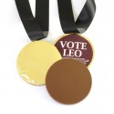 Logo promotional chocolate medal