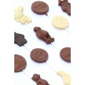 Chocolate lollipops with your logo