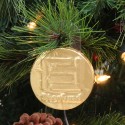 Chocolate Company Logo Tree Decorations