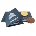 Corporate Branded Christmas Card & Merry Christmas Chocolate
