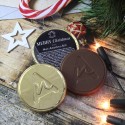 Custom Logo Chocolate Christmas tree decorations