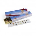 Branded slider box of 16 assorted luxury chocolates