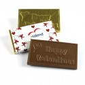 Valentine Chocolate Bar in a Branded Wrapper