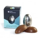Solid Belgian chocolate egg in a personalised box