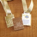 Irregular shape bespoke chocolate medal