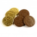 75mm Custom Logo Chocolate Coins