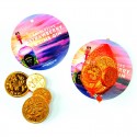 personalised chocolate coin net 