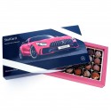 Luxury box of chocolates with  personalised dealership branding 