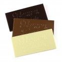 Luxury Easter promotional chocolate bars