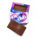 Corporate Chocolate bespoke business card bar