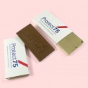 bespoke corporate chocolate bar in sliding branded box