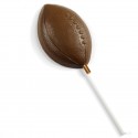 Rugby Ball Personalised Chocolate Lollipops