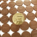 Your logo chocolate coin