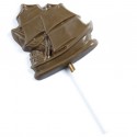 Tall Ship Personalised Chocolate Lollipop