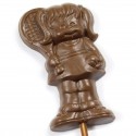 Promotional Tennis Girl Chocolate Lollipop